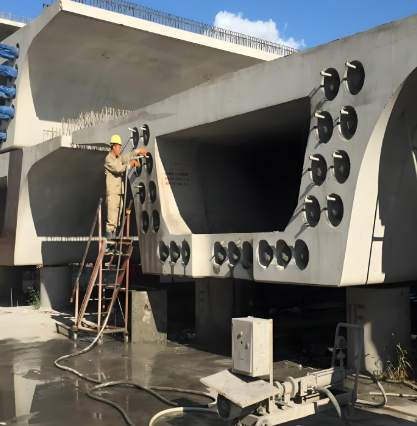 左贡压浆料施工流程及注意事项